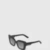 Klobige Logo-Sonnenbrille Klobige Logo-Sonnenbrille