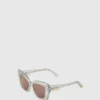 Klobige Logo-Sonnenbrille Klobige Logo-Sonnenbrille