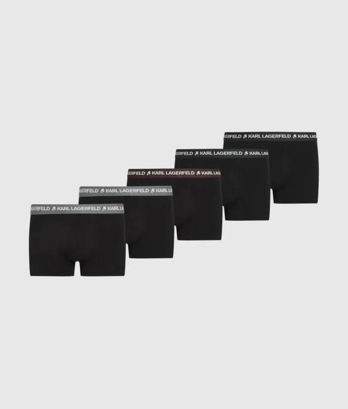 Kontrastfarbene Badehose mit Bund – 5er-Pack Kontrastfarbene Badehose mit Bund – 5er-Pack