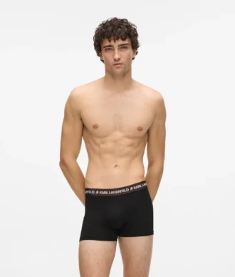 Kontrastfarbene Badehose mit Bund – 5er-Pack