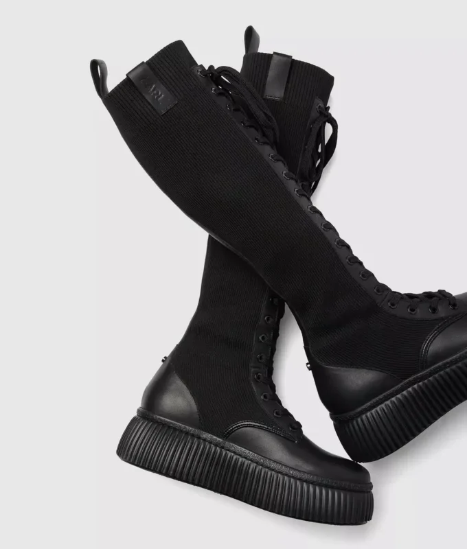 Kreeper hohe Strickstiefel Kreeper hohe Strickstiefel