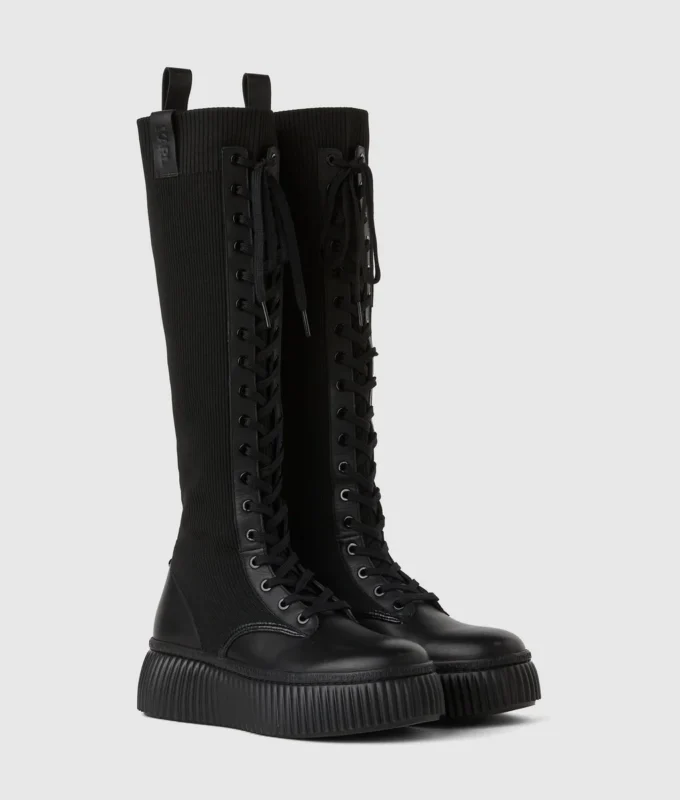 Kreeper hohe Strickstiefel Kreeper hohe Strickstiefel