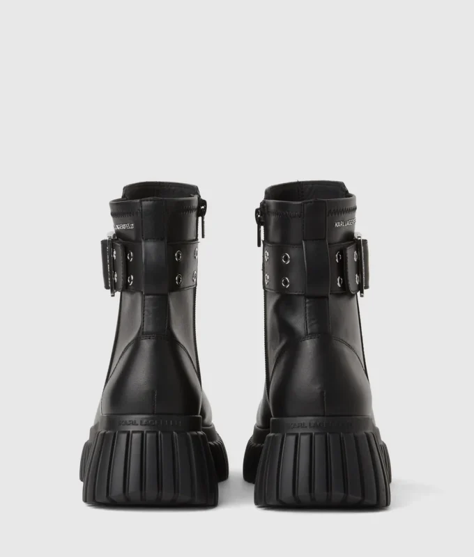 Kreeper-Stiefel mit Keilabsatz in Wadenlänge Kreeper-Stiefel mit Keilabsatz in Wadenlänge