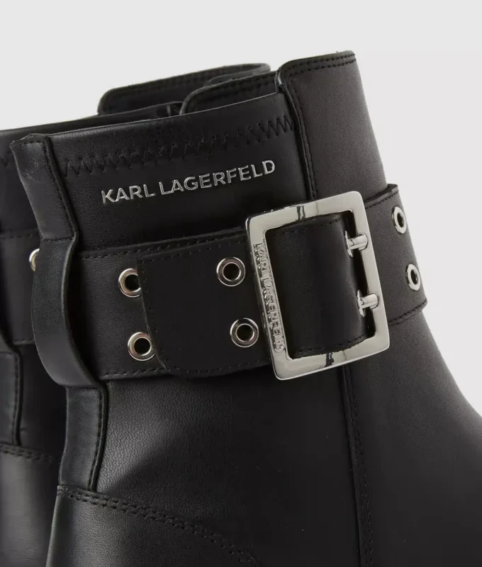 Kreeper-Stiefel mit Keilabsatz in Wadenlänge Kreeper-Stiefel mit Keilabsatz in Wadenlänge