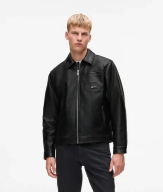 Kunstlederjacke