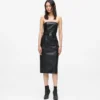 Kunstlederkleid Kunstlederkleid