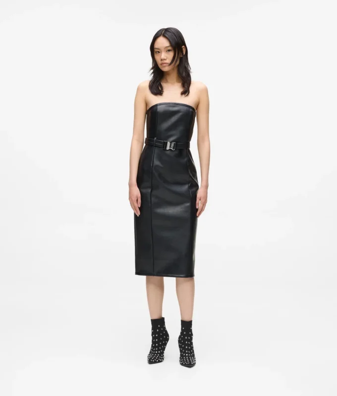 Kunstlederkleid Kunstlederkleid