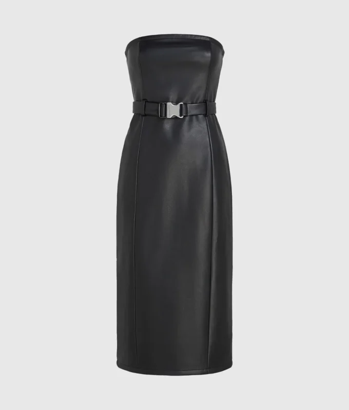 Kunstlederkleid Kunstlederkleid