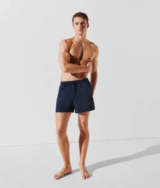 KURZE BOARDSHORTS MIT METALLIC-LOGO KURZE BOARDSHORTS MIT METALLIC-LOGO