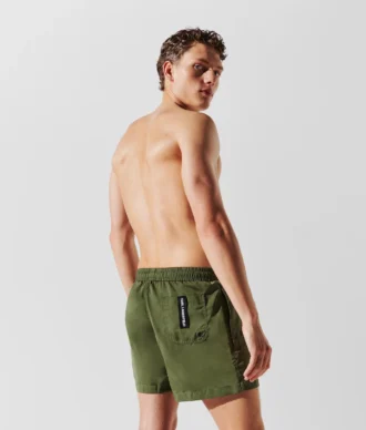 KURZE BOARDSHORTS MIT METALLIC-LOGO KURZE BOARDSHORTS MIT METALLIC-LOGO