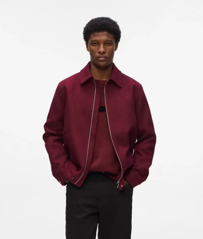 Kurze Jacke aus Wollmischung Kurze Jacke aus Wollmischung