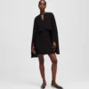 KURZES CAPE-KLEID