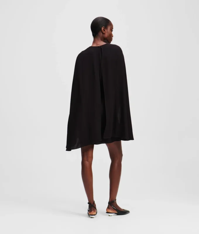 KURZES CAPE-KLEID