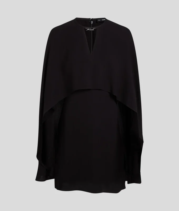 KURZES CAPE-KLEID