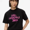Kurzes Graffiti-T-Shirt