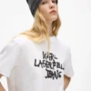 Kurzes Graffiti-T-Shirt