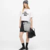 Kurzes Graffiti-T-Shirt