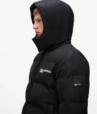 Lange Daunenjacke