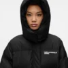 Lange Daunenjacke