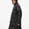 Lange Daunenjacke