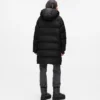 Lange Daunenjacke