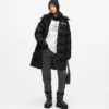 Lange Daunenjacke