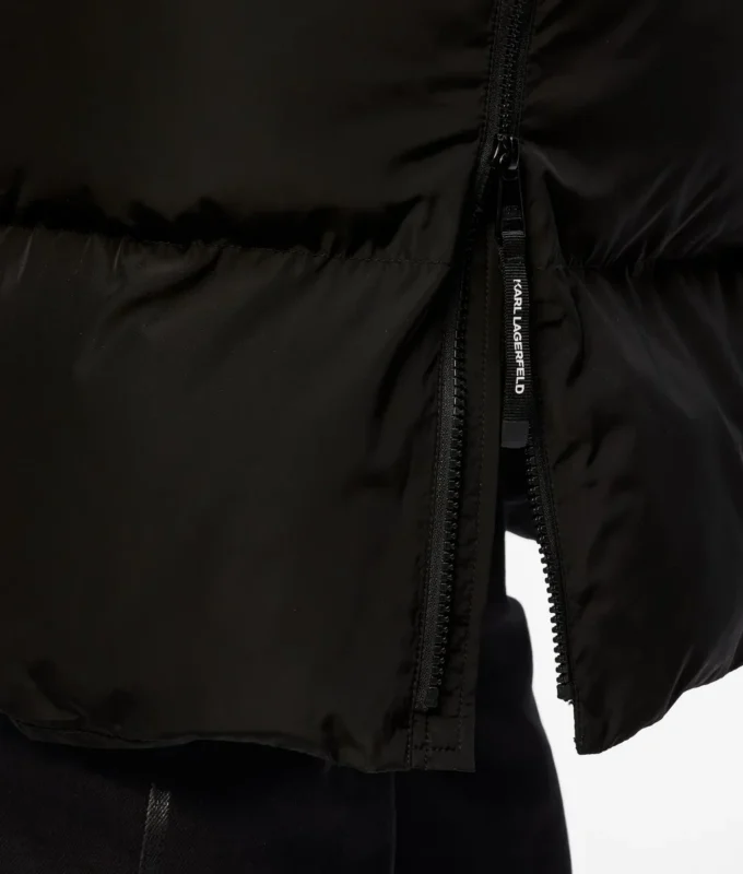 Lange Daunenjacke