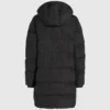 Lange Daunenjacke