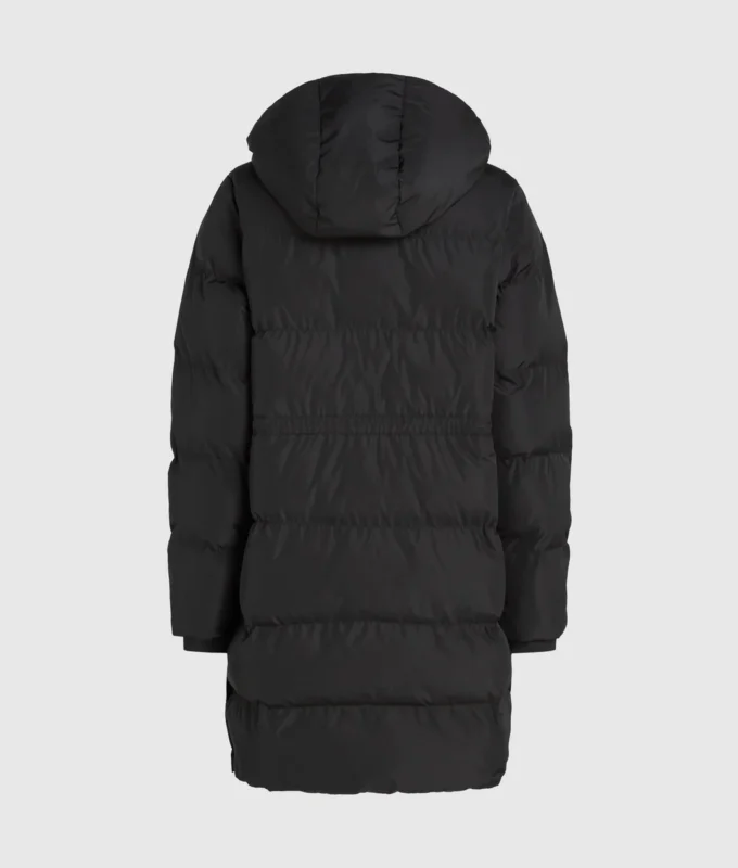 Lange Daunenjacke