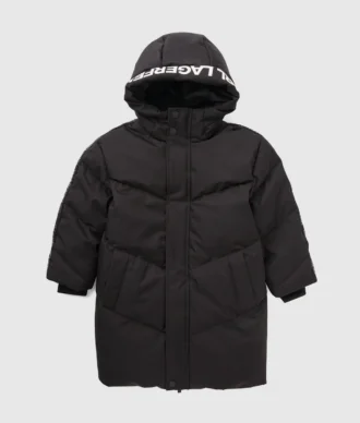Lange Daunenjacke für Jungen