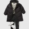 Lange Daunenjacke für Jungen