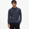 Langärmeliges Poloshirt