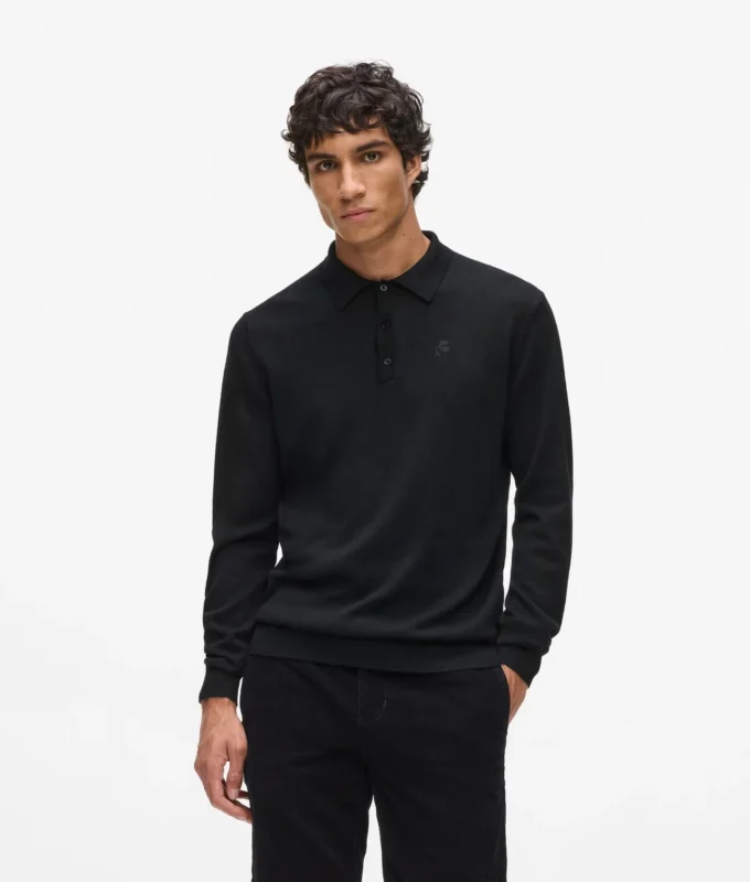 Langärmeliges Poloshirt Langärmeliges Poloshirt