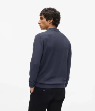 Langärmeliges Poloshirt