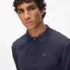 Langärmeliges Poloshirt