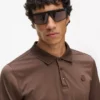 Langärmeliges Poloshirt