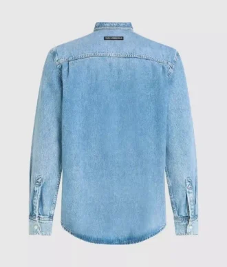 Langärmliges Jeanshemd Langärmliges Jeanshemd