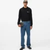 Langärmliges Poloshirt