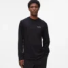 Langärmliges T-Shirt mit Logo-Patch