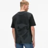 Locker geschnittenes T-Shirt mit Karl-Print