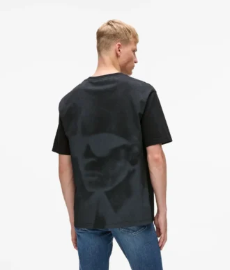 Locker geschnittenes T-Shirt mit Karl-Print Locker geschnittenes T-Shirt mit Karl-Print