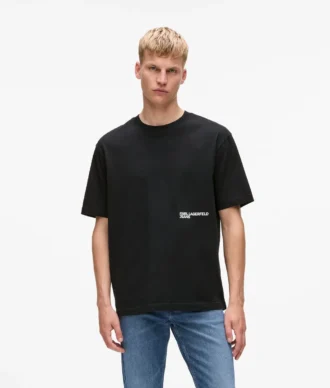 Locker geschnittenes T-Shirt mit Karl-Print Locker geschnittenes T-Shirt mit Karl-Print