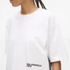 Locker geschnittenes T-Shirt mit Karl-Print