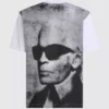 Locker geschnittenes T-Shirt mit Karl-Print