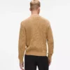Locker sitzender Pullover mit halbem Reißverschluss Locker sitzender Pullover mit halbem Reißverschluss