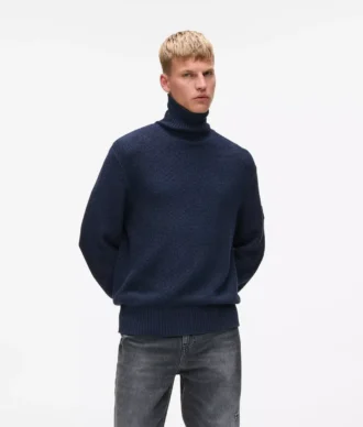 Lockerer Rollkragenpullover