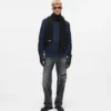 Lockerer Rollkragenpullover Lockerer Rollkragenpullover