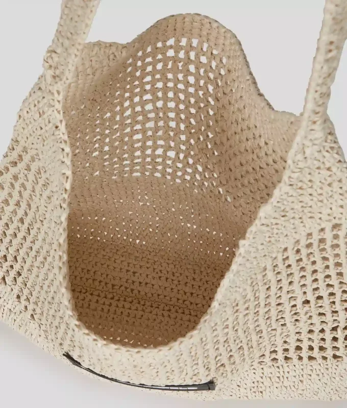 LOGO CROCHET BEACH BAG LOGO CROCHET BEACH BAG