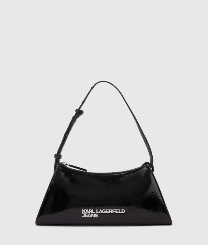 Logo Geo Shiny Schultertasche