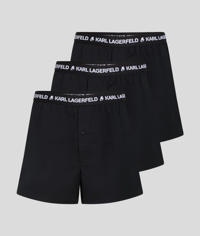 LOGO-GEWEBTE BOXERSHORTS – 3ER-PACK LOGO-GEWEBTE BOXERSHORTS – 3ER-PACK